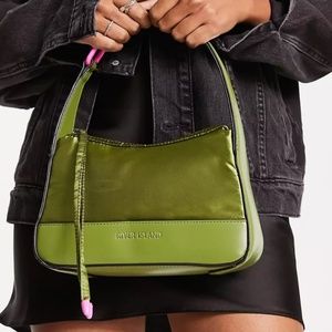River Island duffel bag in green